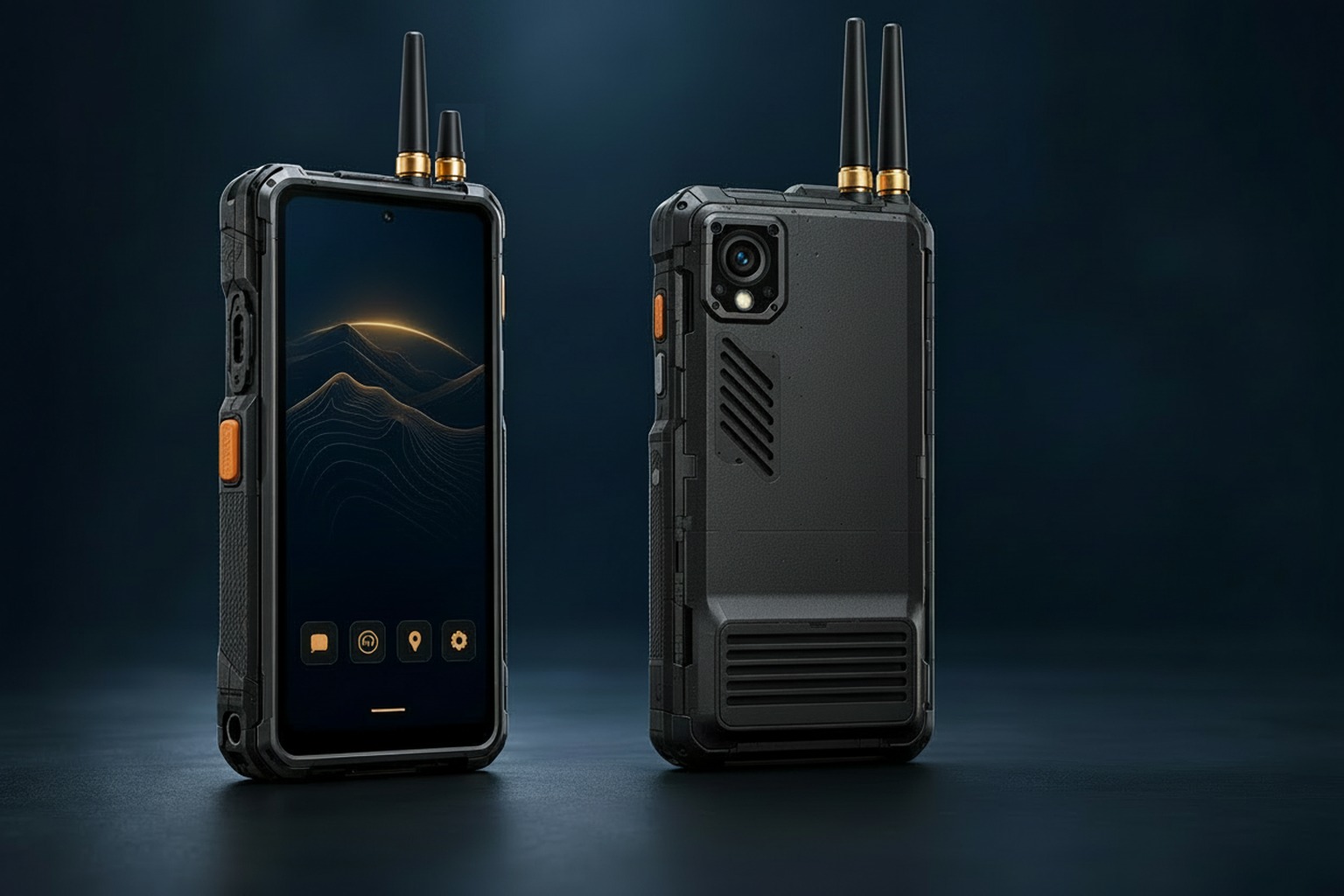 AI-generated design concept showing the front and rear of the SAGE Lantern handheld